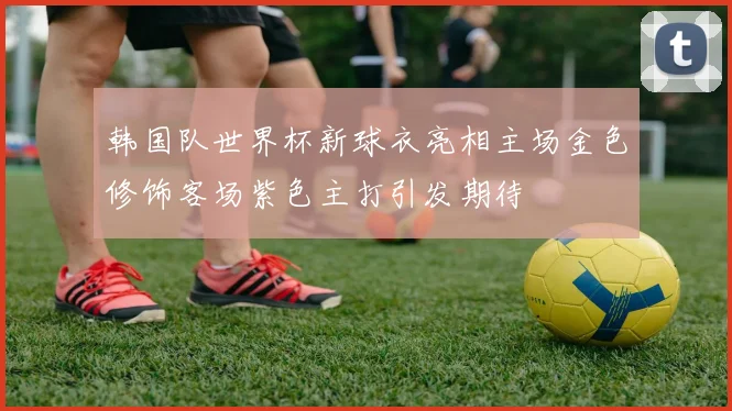 韩国队世界杯新球衣亮相主场金色修饰客场紫色主打引发期待